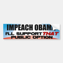 Impeach Obama Bumper Stickers