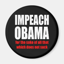 Impeach Obama Refrigerator Magnet