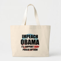 Impeach Obama Tote Bag