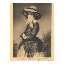 Impératrice Charlotte du Mexique en tant qu'enfant Cartes Postales