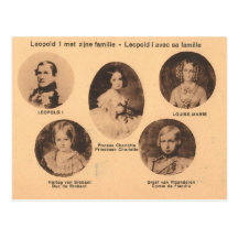 Impératrice Charlotte du Mexique et de la famille  Cartes Postales
