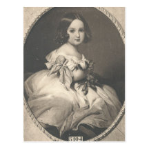 Impératrice Charlotte du Mexique par Winterhalter  Carte Postale