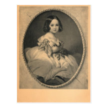 Impératrice Charlotte du Mexique par Winterhalter  Carte Postale