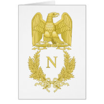 Imperial Emblem of Napoleon I Greeting Card