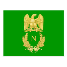 Imperial Emblem of Napoleon I postcard