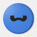 Imperial Moustache Refrigerator Magnet