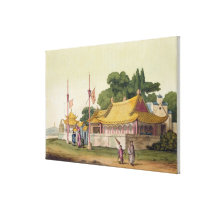 Imperial Palace, Tokyo, plate 54 from 'Le Costume canvas prints