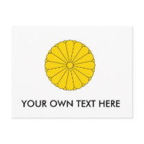 Imperial Seal of Japan Coat of Arms Postcard