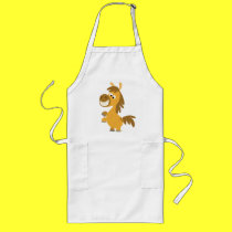 Impetuous Cartoon Pony Cooking Apron
