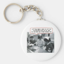 Important Nurse - Adorable Hat Keychain