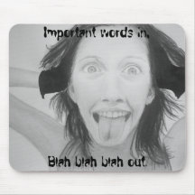 Important Words In Mousepad
