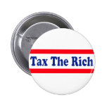 Imposez les riches ! badge avec épingle