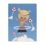 Impossible child! post card