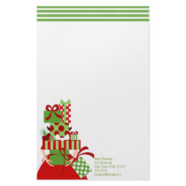 Impossible Gift Stack Stationery Design