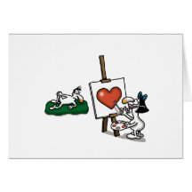 Impossible Love - Art Lover Card
