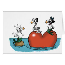 Impossible Love - Love Cheat Greeting Cards
