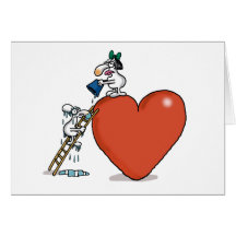 Impossible Love - Love Climbing Greeting Cards