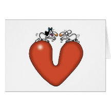 Impossible Love - Love Gap Greeting Card