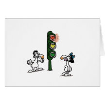 Impossible Love - Love Light Greeting Card