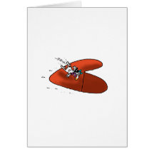 Impossible Love - Love Trap Greeting Card