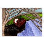 Impossible Love (valentine) Greeting Card