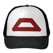 Impossible Trapezoid Optical Illusion Hats