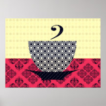 impression de café affiche