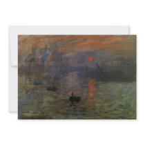 Impression, Sunrise by Claude Monet