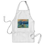 Impression Sunrise, Soleil Levant, Claude Monet Apron