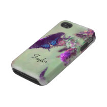 Impressionist Butterfly Case-Mate iPhone 4  Case Iphone 4 Tough Covers