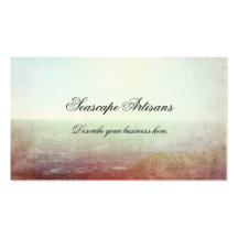 Impressionist Seascape Business Card