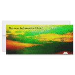 Impressionist Sunset 2012 Calendar Business Rack Personalized Rack Card