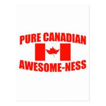 Impressionnant-ness canadien pur carte postale