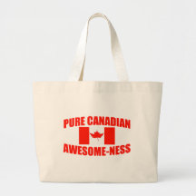 Impressionnant-ness canadien pur sac fourre-tout
