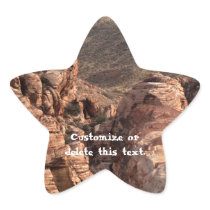 Imprint of a Man; Customizable Star Stickers