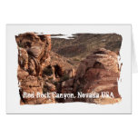 Imprint of a Man; Nevada Souvenir Greeting Card