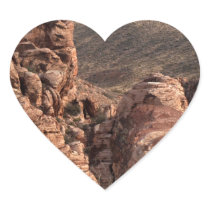 Imprint of a Man Heart Stickers