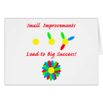 Improvement Success Greeting Cards
