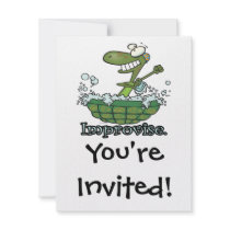 improvise turtle shell tubby tub cartoon custom announcements