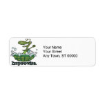 improvise turtle shell tubby tub cartoon custom return address label