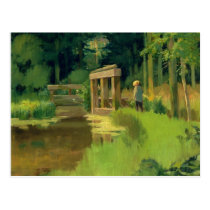 In a Park postcards
