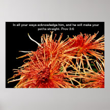 in all your ways acknowledge him poster
