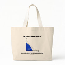 In An Optimal World Is Your Solution Feasible? Bags