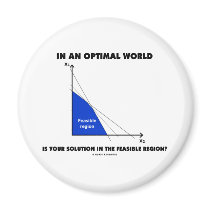 In An Optimal World Is Your Solution Feasible?