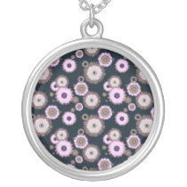 In Bloom Round Pendant Necklace necklaces