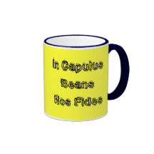 In Capulus Beans Nos Fides Mugs