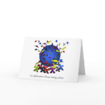 In Celebration of Our Many Colours Greeting Card