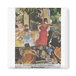 In Concert Café Les Ambassadeurs Refrigerator Magnets