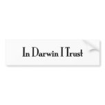 In Darwin I Trust