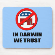 In Darwin we trust Mousepad